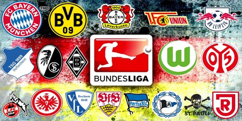 Bundesliga là nơi quy tụ các đội bóng hàng đầu tại Đức cùng nhau so tài